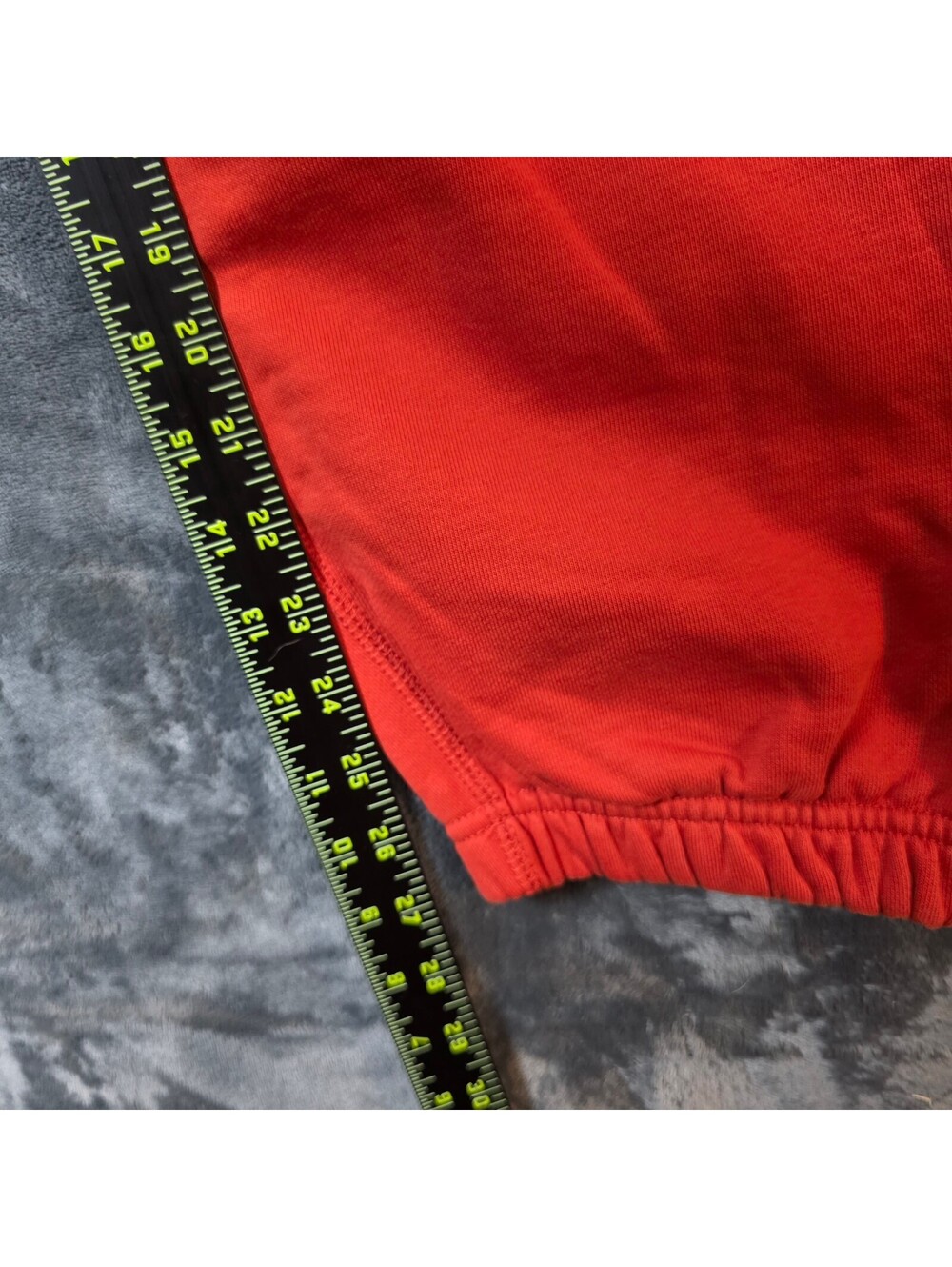 Nike Solo Swoosh Men's Burnt Orange Fleece Pants Sz Large - Picture 5 of 9